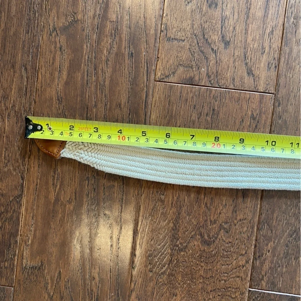 Nautica Jute Cord Belt Beige brown - Picture 5 of 9